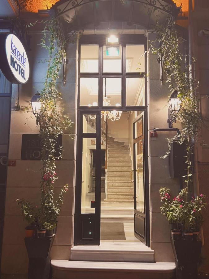 Hanende Hotel Isztambul Kültér fotó